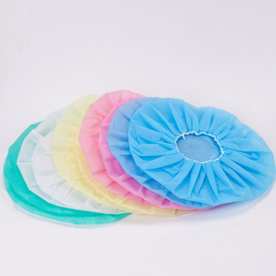Μίας χρήσης Bouffant Headcover PP 10g μη υφαμένα μίας χρήσης χειρουργικά καλύμματα καλυμμάτων 14g