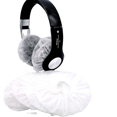 50pcs/Bag μίας χρήσης καλύψεις αυτιών κασκών υφάσματος κάλυψης ακουστικών μη υφαμένες