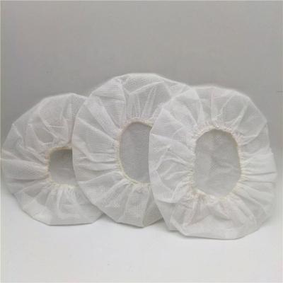 50pcs/bag λευκό μη υφασμένο ύφασμα μίας χρήσης κάλυψη ακουστικών προστατεύει τα ακουστικά από σκόνη και βρωμιά