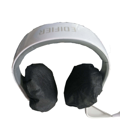 Μη υφαμένες καλύψεις Earcup ακουστικών ODM καλύψεων ακουστικών υφάσματος υγειονομικές