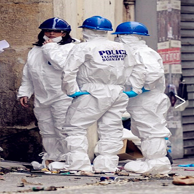PPE εξαρτήσεων μίας χρήσης χημική ουσία αποστειρωμένων δωματίων φορμών αδιάβροχη