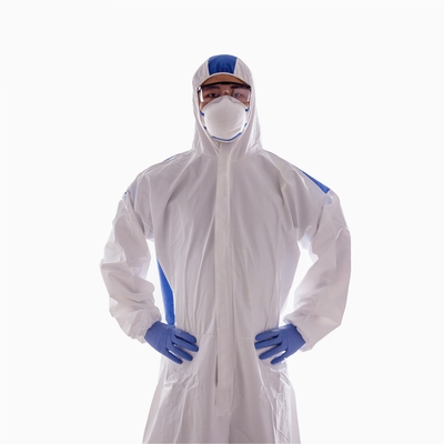 Dustproof ψεκασμού αποστειρωμένων δωματίων αδιάβροχο πετρέλαιο κοστουμιών φορμών χρωμάτων μίας χρήσης ανθεκτικό